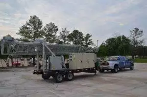 Our First Mobile Tower Delivered to the USA Navy.