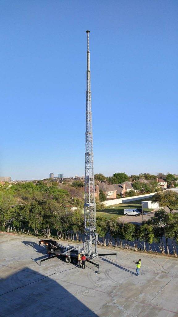 Solaris Delivers 150' Mobile Tower