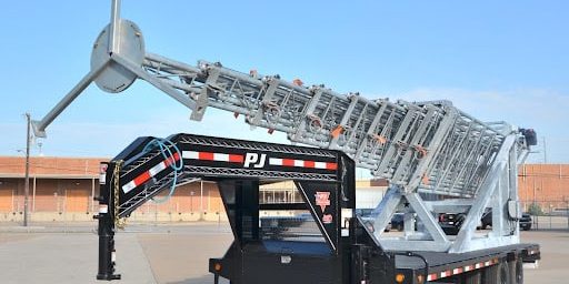 Solaris Technologies Services 150-foot COW is ready for mobile tower colocation.