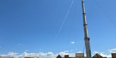 MITT tower deployed at a busy rodeo event, providing reliable high-density WiFi coverage for attendees, vendors, and event staff.